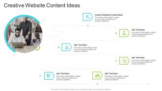 Creative Website Content Ideas In Powerpoint And Google Slides Cpb