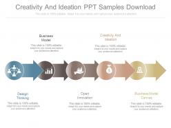 Creativity and ideation ppt samples download