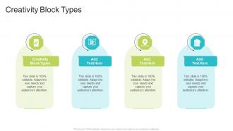 Creativity Block Types In Powerpoint And Google Slides Cpb
