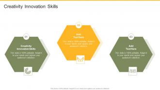 Creativity Innovation Skills In Powerpoint And Google Slides Cpb