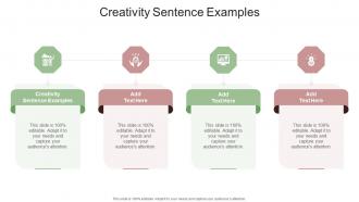 Creativity Sentence Examples In Powerpoint And Google Slides Cpb