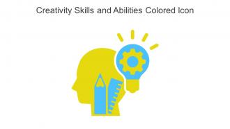 Creativity Skills And Abilities Colored Icon In Powerpoint Pptx Png And Editable Eps Format