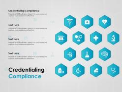 Credentialing compliance ppt powerpoint presentation gallery format ideas