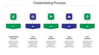 Credentialing process ppt powerpoint presentation icon samples cpb