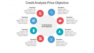 Credit analysis price objective ppt powerpoint presentation outline objects cpb