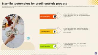 Credit Analysis Process Powerpoint Ppt Template Bundles Appealing Researched