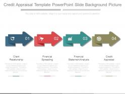 Credit appraisal template powerpoint slide background picture