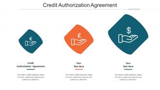 Credit Authorization Agreement Ppt Powerpoint Presentation Show Example Topics Cpb