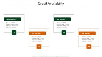 Credit Availability In Powerpoint And Google Slides Cpb
