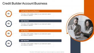 Credit Builder Account Business In Powerpoint And Google Slides Cpb