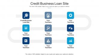 Credit business loan site ppt powerpoint presentation infographics portrait cpb