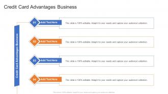 Credit Card Advantages Business In Powerpoint And Google Slides Cpb