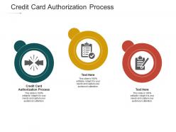 Credit card authorization process ppt powerpoint presentation portfolio format cpb