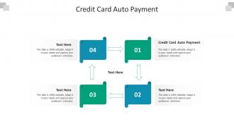 Credit card auto payment ppt powerpoint presentation show cpb