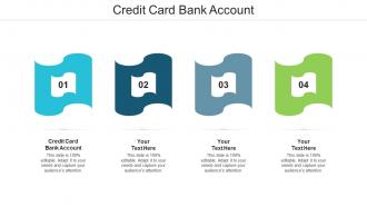 Credit Card Bank Account Ppt Powerpoint Presentation Portfolio Icon Cpb