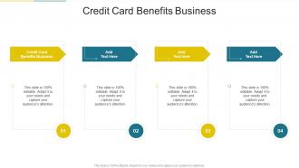 Credit Card Benefits Business In Powerpoint And Google Slides Cpb