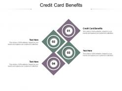 Credit card benefits ppt powerpoint presentation icon example cpb