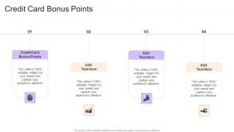Credit Card Bonus Points In Powerpoint And Google Slides Cpb