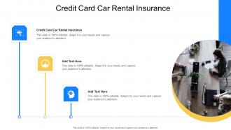 Credit Card Car Rental Insurance In Powerpoint And Google Slides Cpb