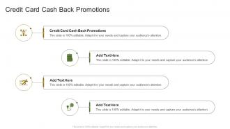 Credit Card Cash Back Promotions In Powerpoint And Google Slides Cpb