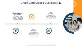 Credit Card Closed Due Inactivity In Powerpoint And Google Slides Cpb