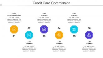 Credit Card Commission Ppt Powerpoint Presentation Infographics Styles Cpb