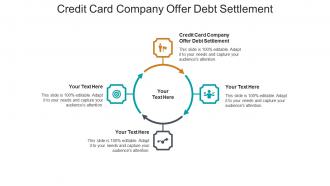 Credit card company offer debt settlement ppt powerpoint presentation file templates cpb