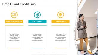 Credit Card Credit Line In Powerpoint And Google Slides Cpb