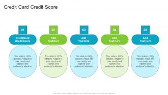 Credit Card Credit Score In Powerpoint And Google Slides Cpb