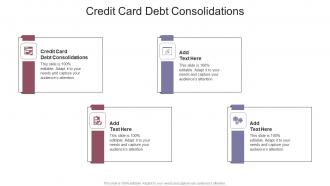 Credit Card Debt Consolidations In Powerpoint And Google Slides Cpb
