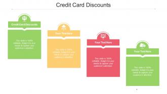 Credit Card Discounts Ppt Powerpoint Presentation Infographic Template Design Ideas Cpb