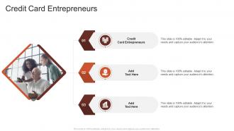Credit Card Entrepreneurs In Powerpoint And Google Slides Cpb