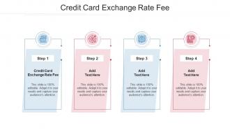 Credit Card Exchange Rate Fee Ppt Powerpoint Presentation Infographics Cpb