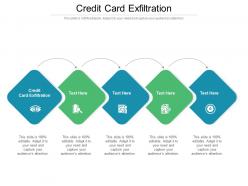 Credit card exfiltration ppt powerpoint presentation file formats cpb