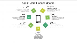 Credit card finance charge ppt powerpoint presentation summary visuals cpb