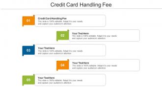 Credit Card Handling Fee Ppt Powerpoint Presentation Layouts Microsoft Cpb