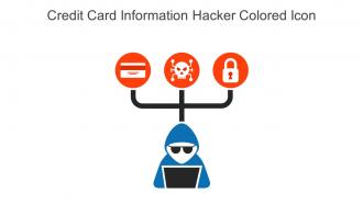 Credit Card Information Hacker Colored Icon In Powerpoint Pptx Png And Editable Eps Format