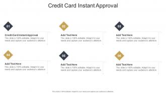 Credit Card Instant Approval In Powerpoint And Google Slides Cpb