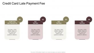 Credit Card Late Payment Fee In Powerpoint And Google Slides Cpb