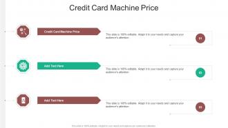 Credit Card Machine Price In Powerpoint And Google Slides Cpb