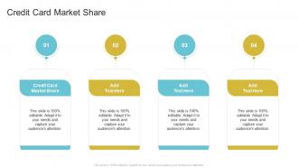Credit Card Market Share In Powerpoint And Google Slides Cpb