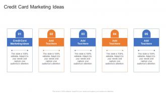 Credit Card Marketing Ideas In Powerpoint And Google Slides Cpb