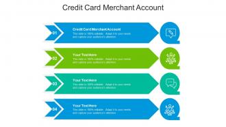 Credit card merchant account ppt powerpoint presentation professional pictures cpb