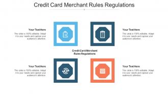 Credit Card Merchant Rules Regulations Ppt Powerpoint Presentation Outline Outfit Cpb