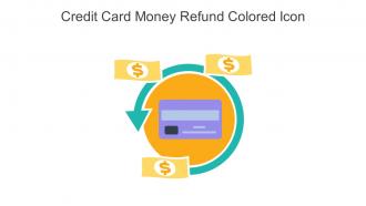Credit Card Money Refund Colored Icon In Powerpoint Pptx Png And Editable Eps Format