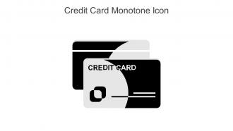 Credit Card Monotone Icon In Powerpoint Pptx Png And Editable Eps Format