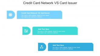 Credit Card Network Vs Card Issuer Ppt Powerpoint Presentation Outline Templates Cpb