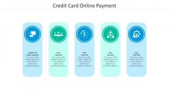 Credit card online payment ppt powerpoint presentation gallery tips cpb