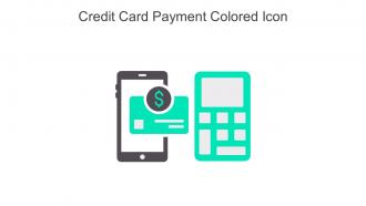 Credit Card Payment Colored Icon In Powerpoint Pptx Png And Editable Eps Format