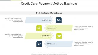 Credit Card Payment Method Example In Powerpoint And Google Slides Cpb